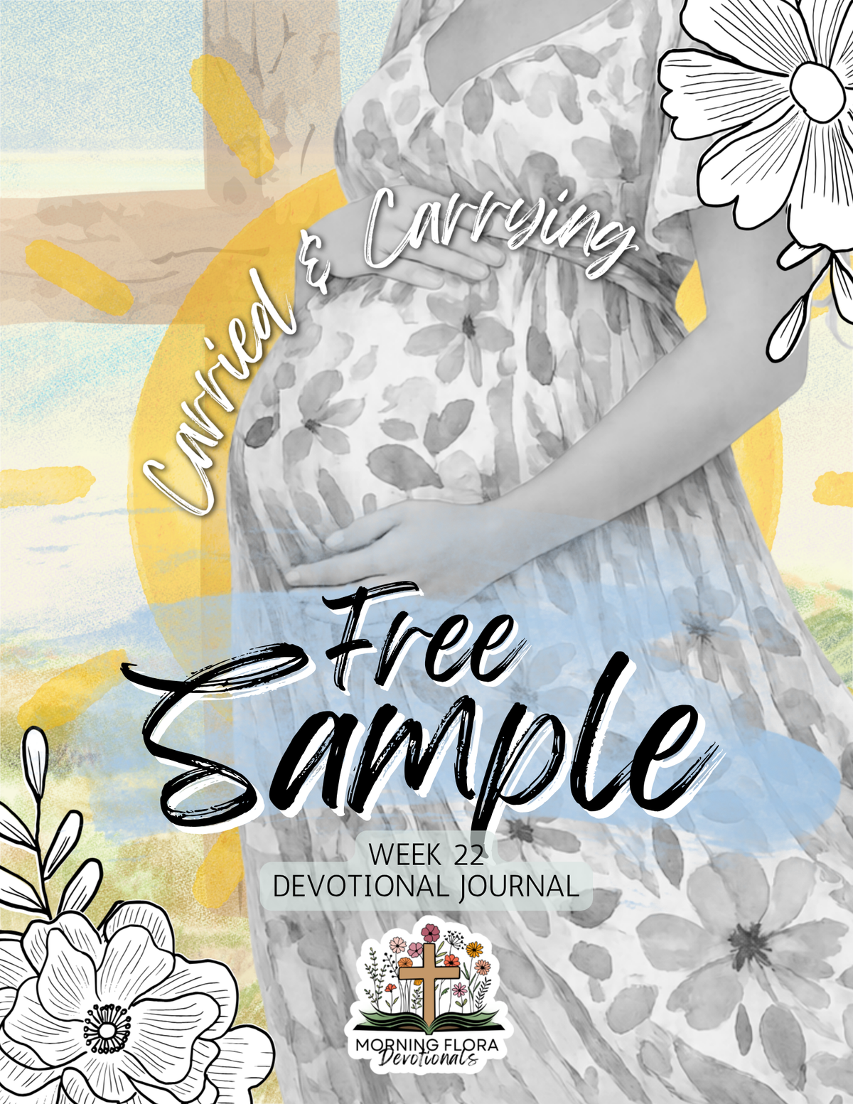 Free 1 Day Devotional Sample - Carried and Carrying - Pregnancy Devotional