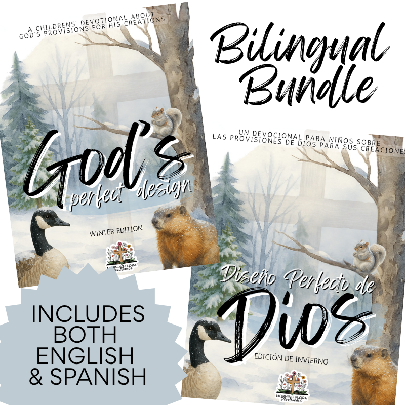 God's Perfect Design - Winter Bilingual Bundle