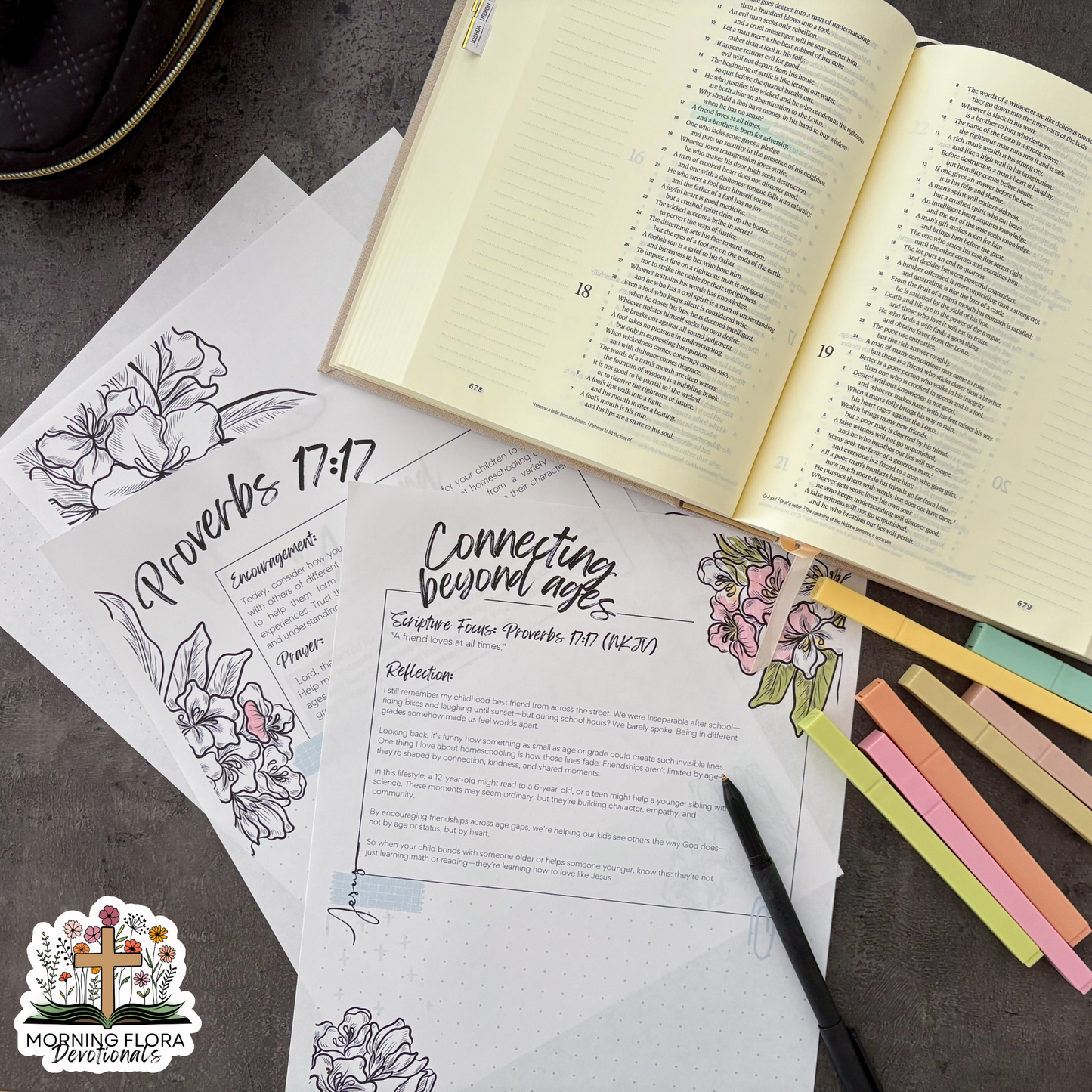 1 DAY Free Sample - Homeschool Mom Devotional