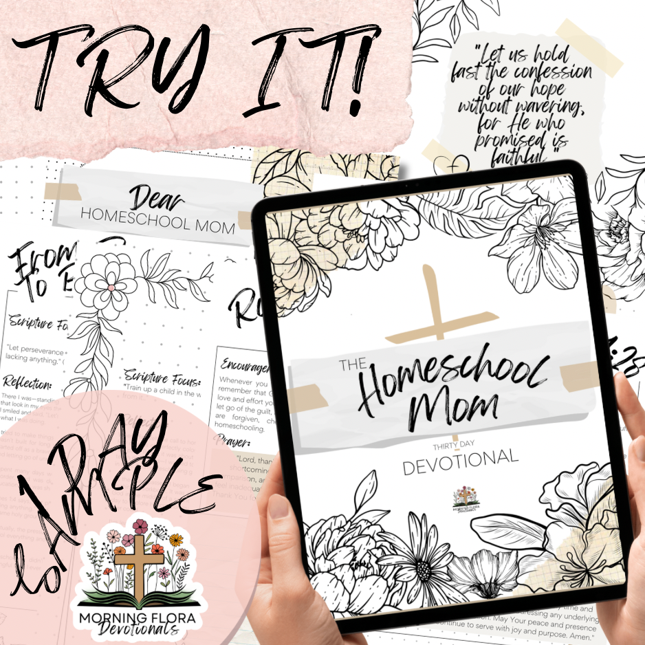 1 DAY Sample - Homeschool Mom Devotional