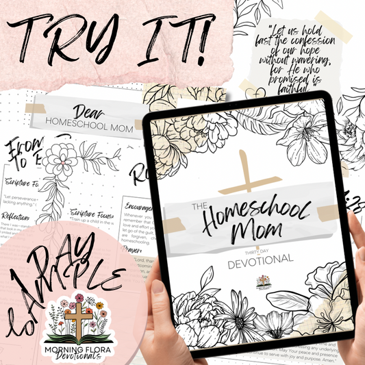 1 DAY Sample - Homeschool Mom Devotional