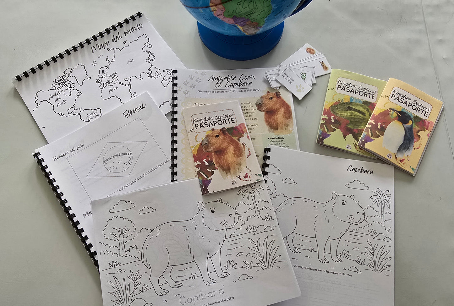 América del Sur - Alrededor del Mundo con Animales - Digital Devotional for Children