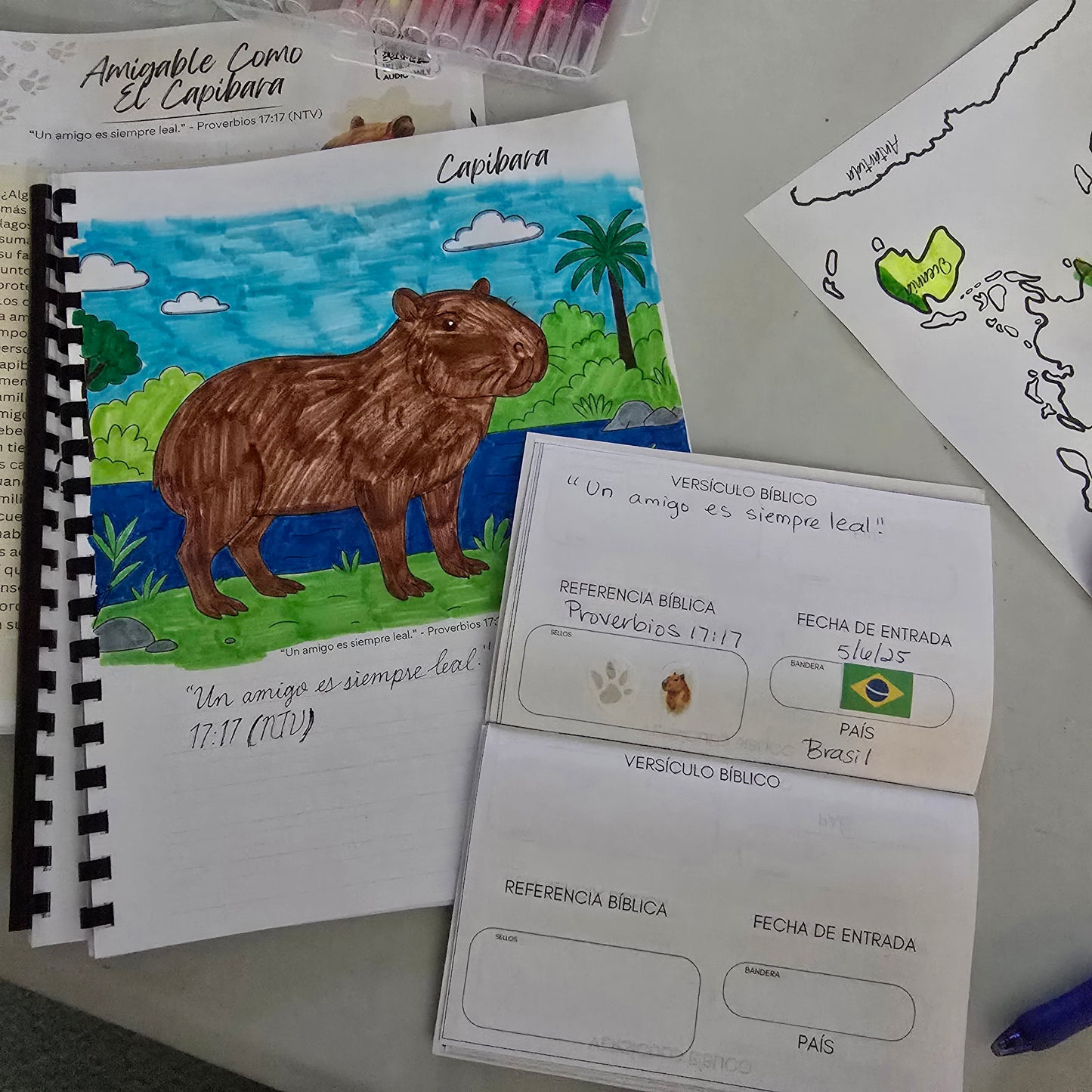 América del Sur - Alrededor del Mundo con Animales - Digital Devotional for Children