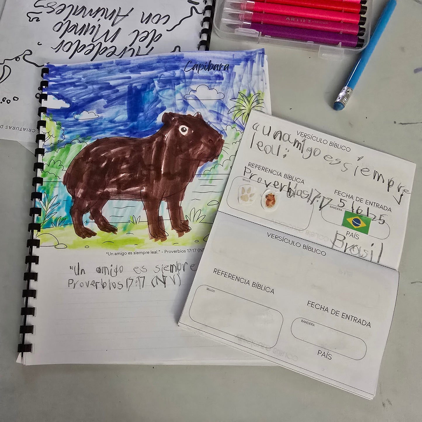 América del Sur - Alrededor del Mundo con Animales - Digital Devotional for Children