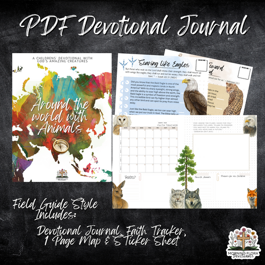 Around the World with Animals - Digital Devotional for Children