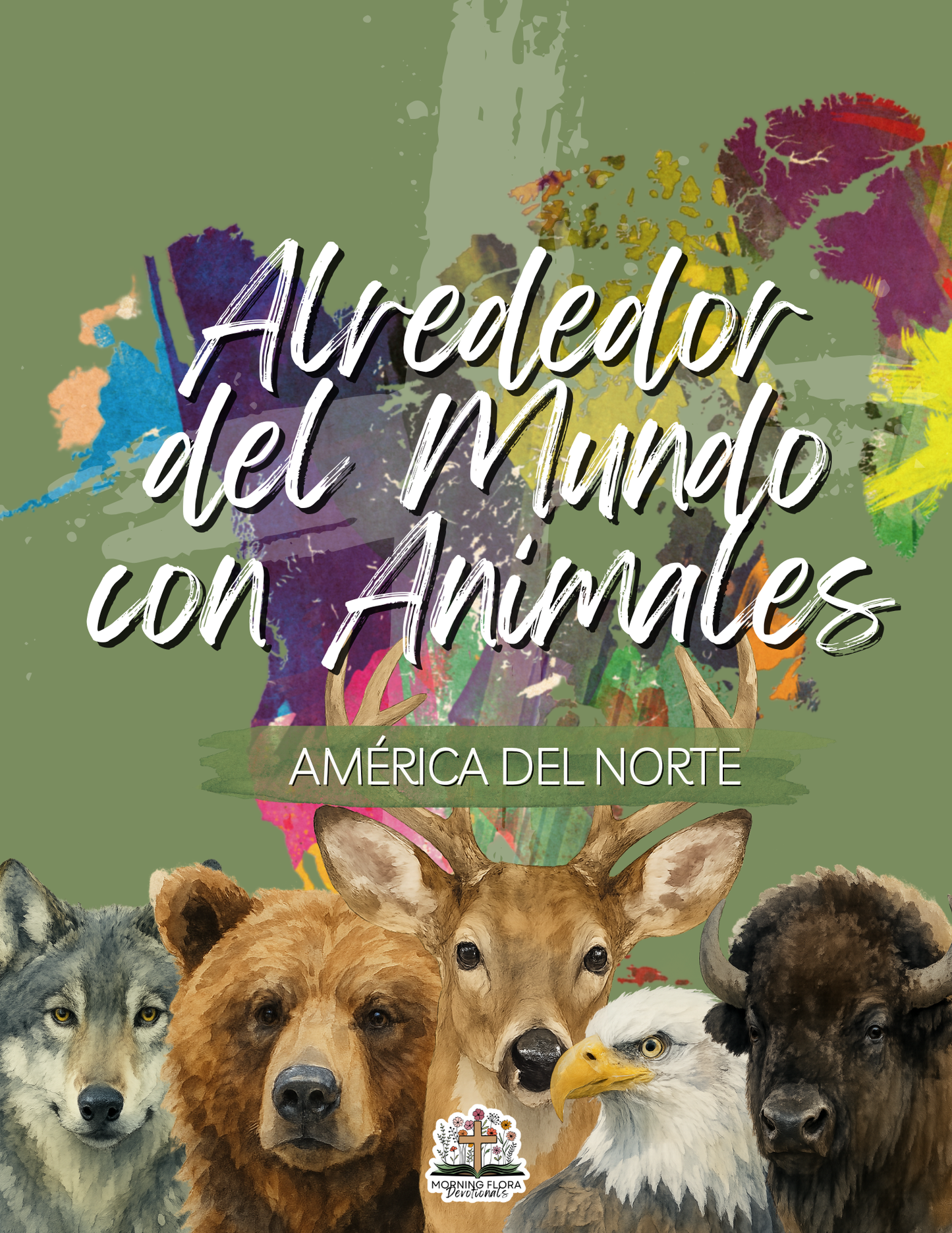 América del Norte - Around the World with Animals - SPANISH - Digital Devotional for Children