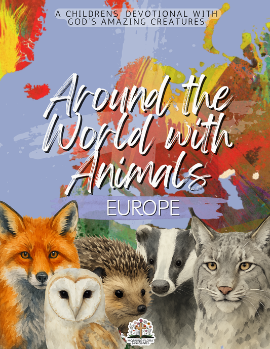 Europe - Around the World with Animals - Digital Devotional for Children