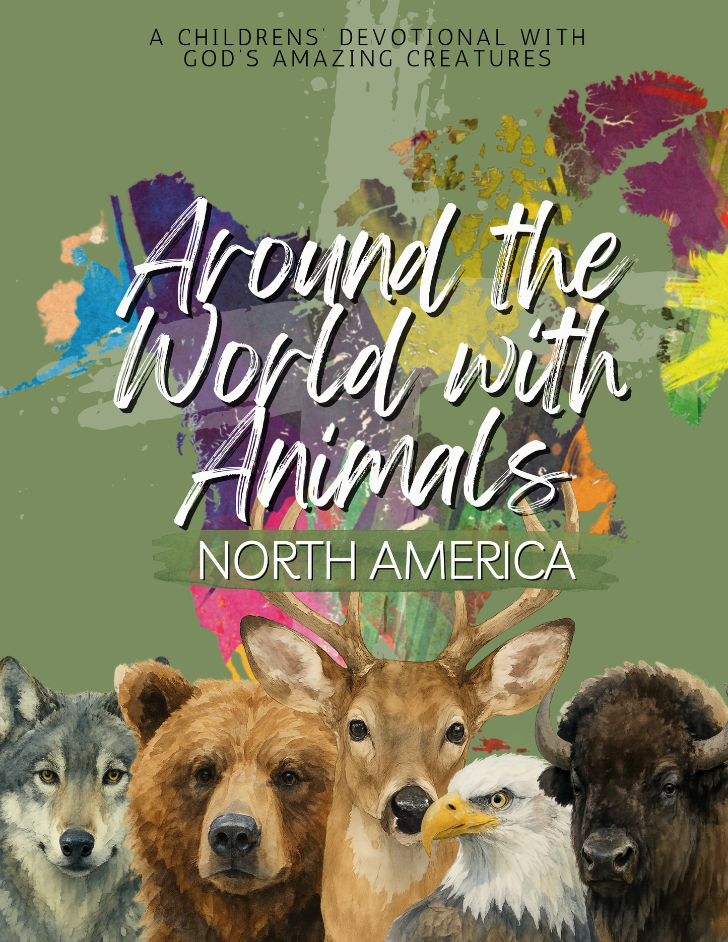 North America - Around the World with Animals - Digital Devotional for Children