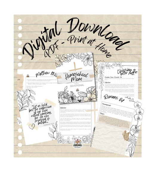 1 DAY Free Sample - Homeschool Mom Devotional