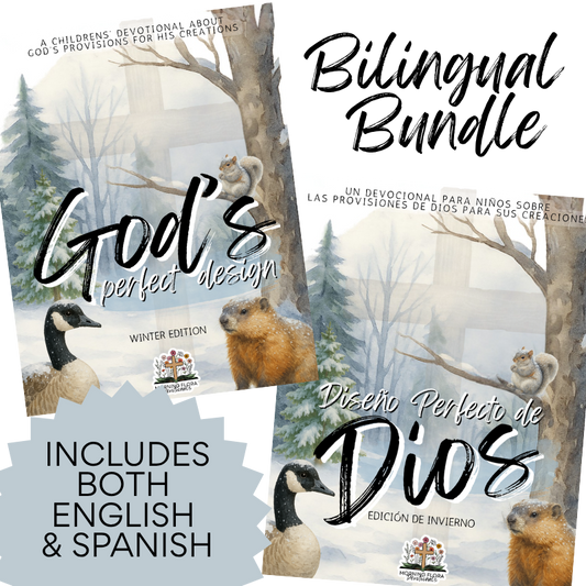 God's Perfect Design - Winter Bilingual Bundle