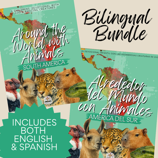 South America - Bilingual Bundle - Around the World with Animals