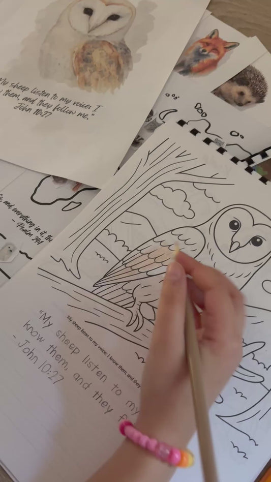 1 Day Sample Around the World with Animals - Digital Devotional for Children