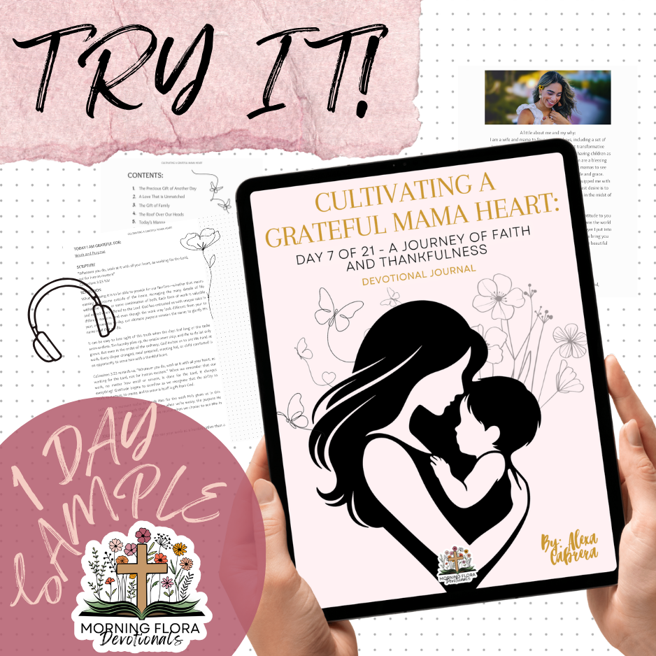 1 Day Sample - Cultivating a Grateful Mama Heart
